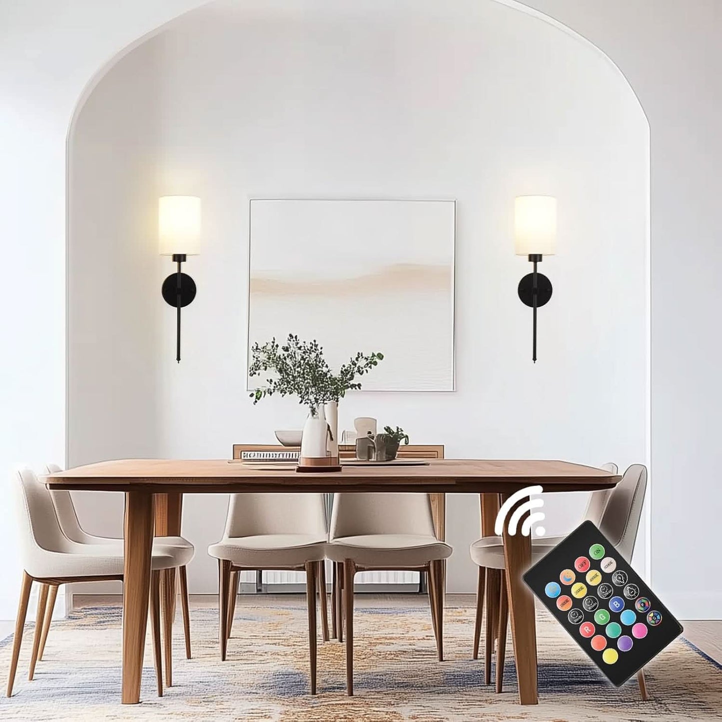 Iluminating™ Wireless Wall Sconces (SET OF 2 + 2 BULBS FREE)
