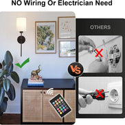 Iluminating™ Wireless Wall Sconces (SET OF 2 + 2 BULBS FREE)