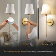 Wall sconce detail