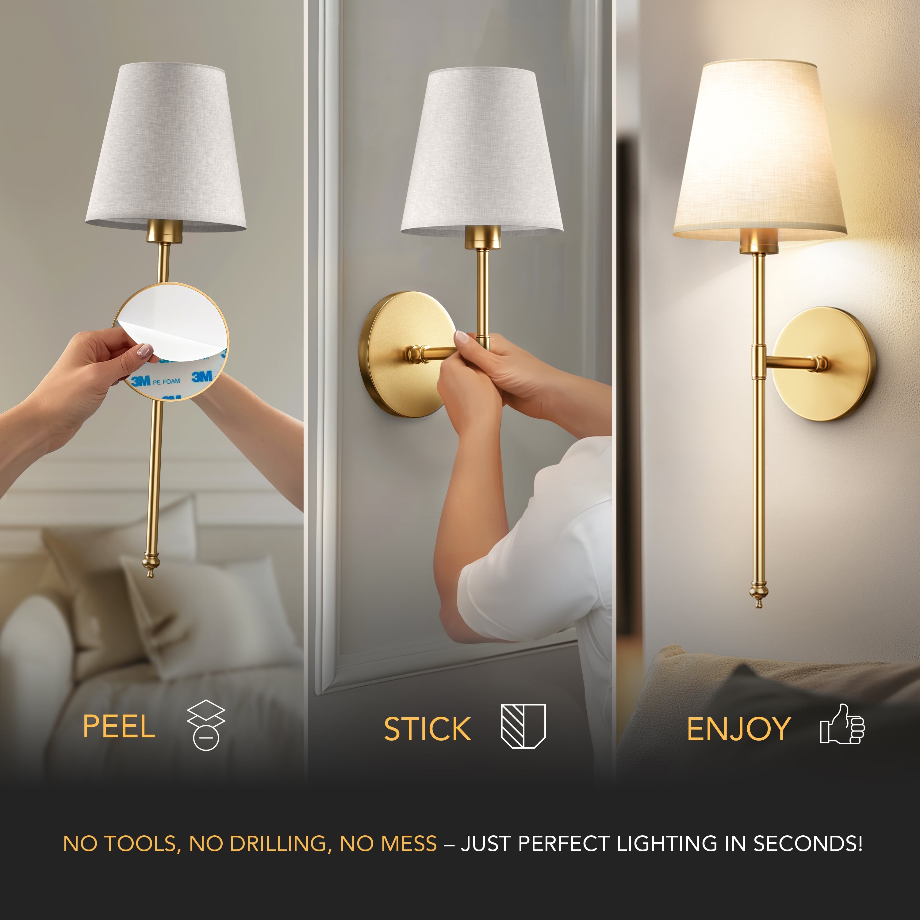 Wall sconce detail
