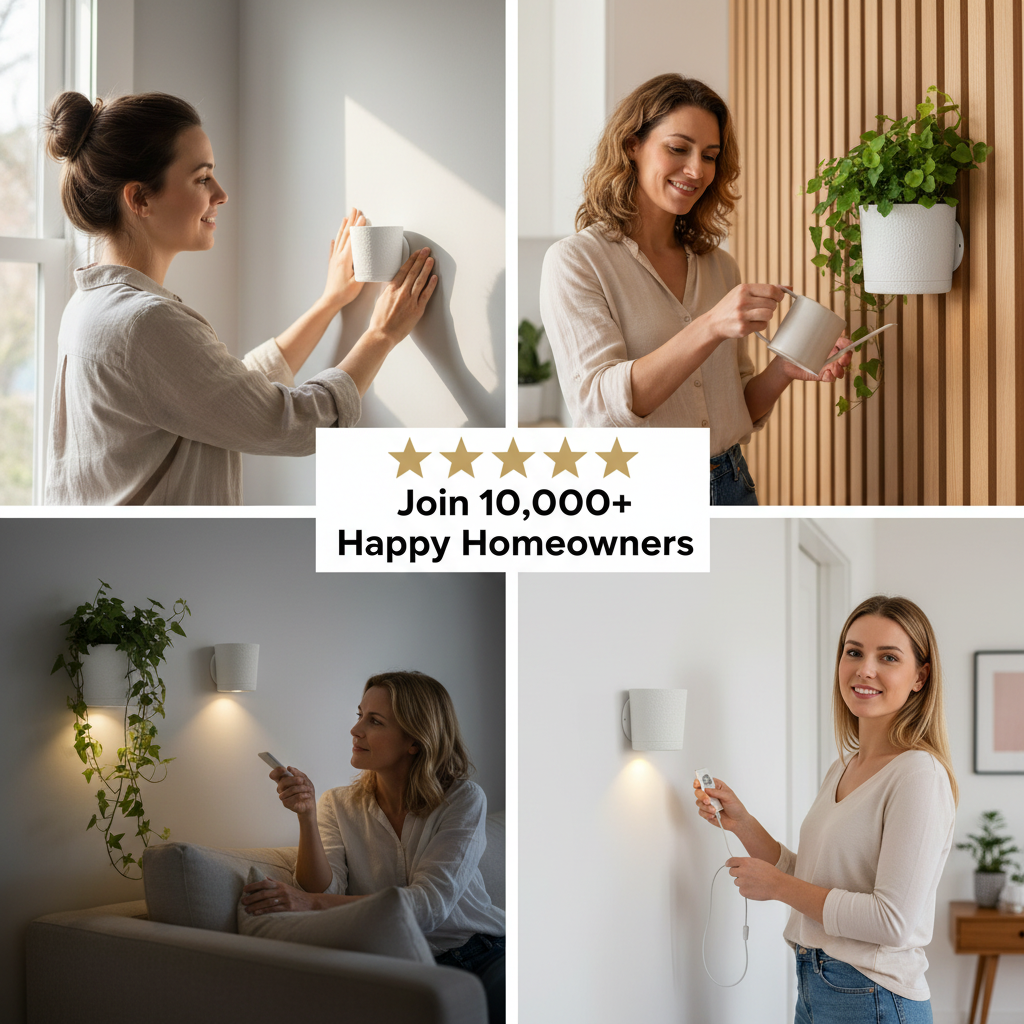 Sconce Planters Bundle
